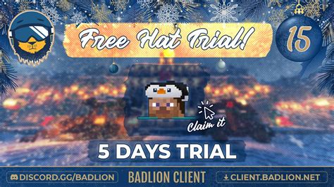 advent calendar badlion client